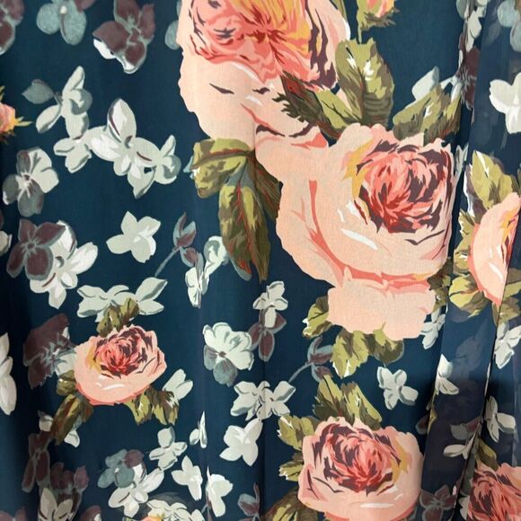 Show Me Your Mumu‎ Donna Michelle Tunic Dress V Neck Multicolor XSmall Floral - Picture 8 of 10